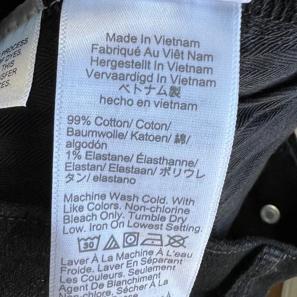 NWT J.Crew Black High-Rise Wide Leg Jeans Sz 25P - Picture 12 of 13